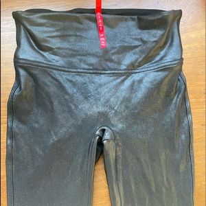 Black Leather Leggings